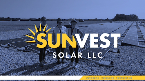 SunVest Solar logo