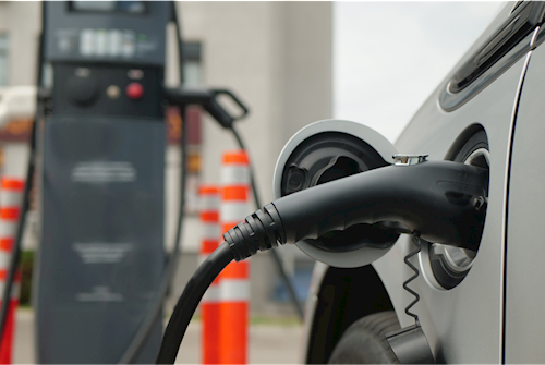 Plugged in electric vehicle